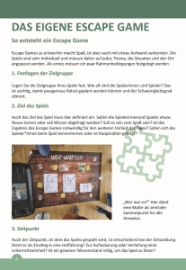 Escape Games für den Lernort Bauernhof und die Schule