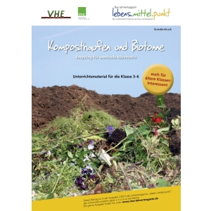 Komposthaufen und Biotonne