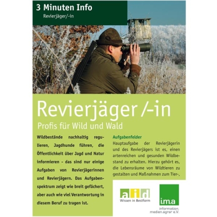 3 Minuten Info Revierjäger/in